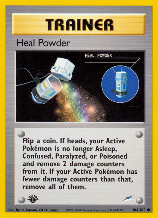 Heal Powder 104/105 Common | Neo Destiny | Pokemon Card