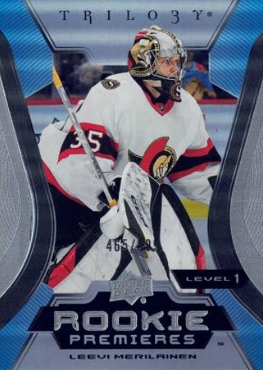 Leevi Merilainen #105 Ottawa Senators | 2023-24 Upper Deck Trilogy | NHL Trading Card