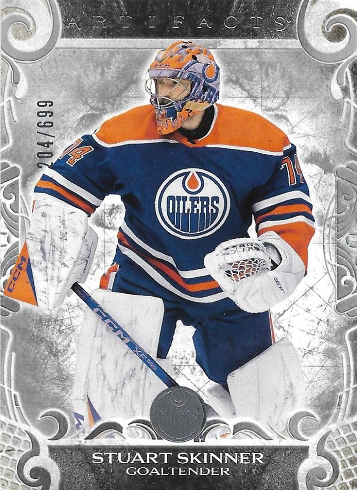 Stuart Skinner #105 Edmonton Oilers | 2024-25 Upper Deck Artifacts | NHL Trading Card