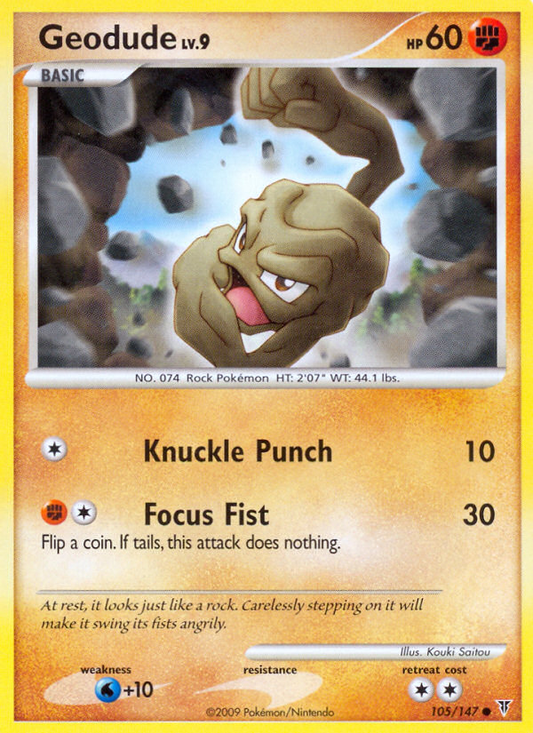 Geodude 105/147 Common | Supreme Victors | Pokemon Card