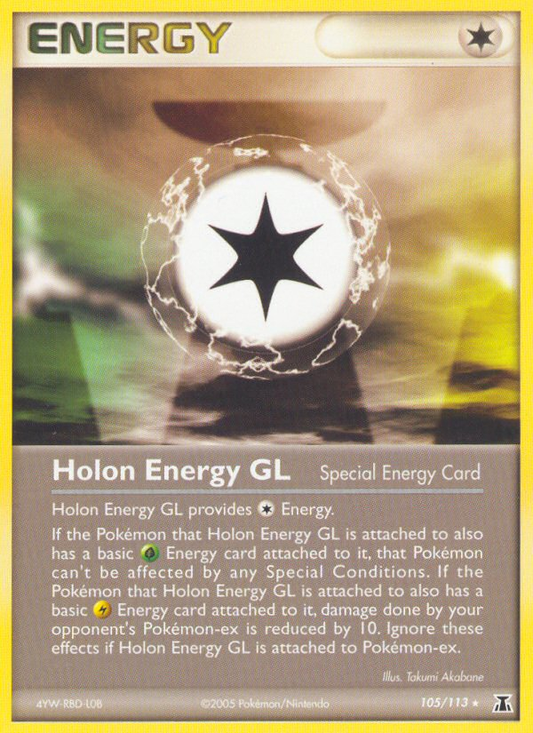 Holon Energy GL 105/113 Rare | Delta Species | Pokemon Card