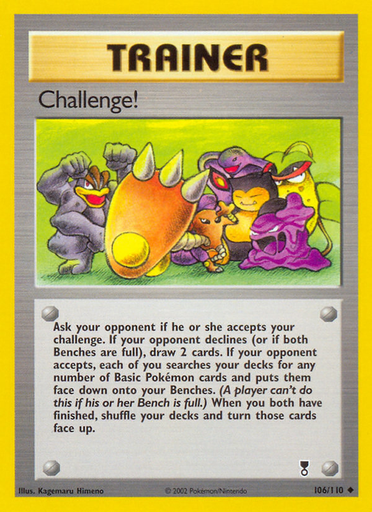 Challenge! 106/110 Uncommon | Legendary Collection | Pokemon Card