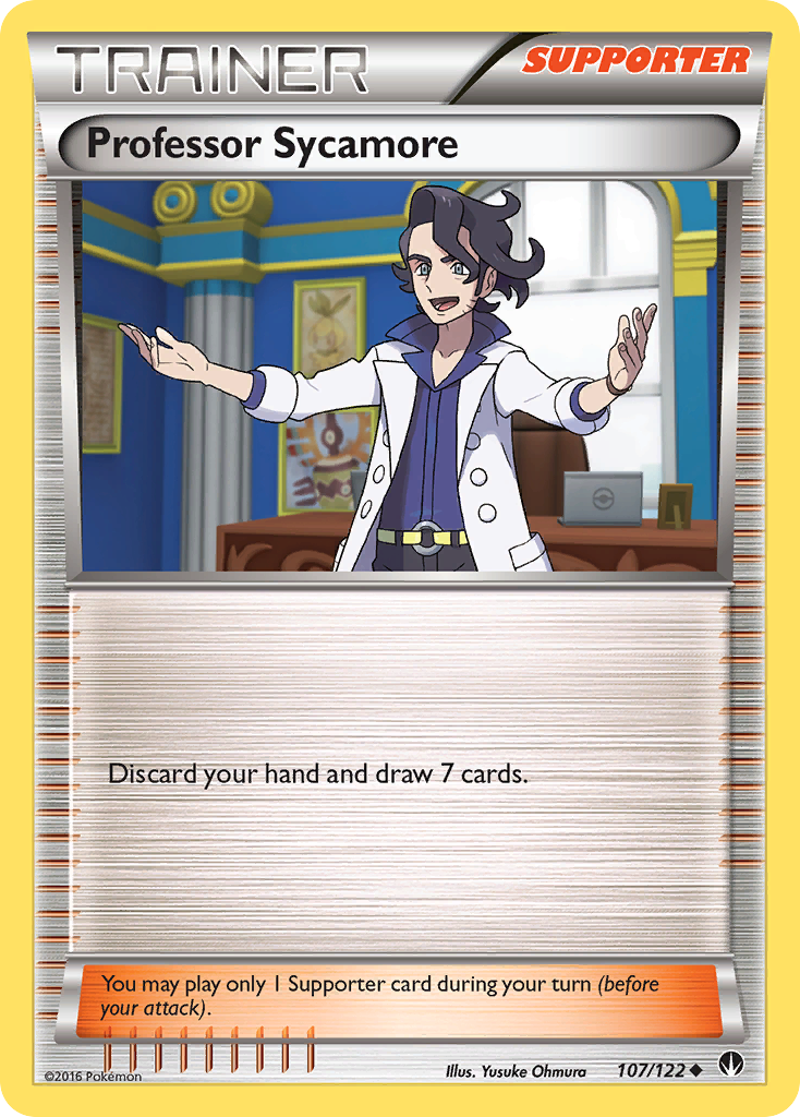 Professor Sycamore 107/122 Uncommon | BREAKpoint | Pokemon Card
