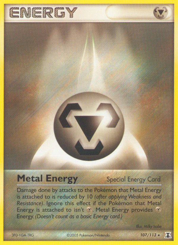 Metal Energy 107/113 Rare | Delta Species | Pokemon Card
