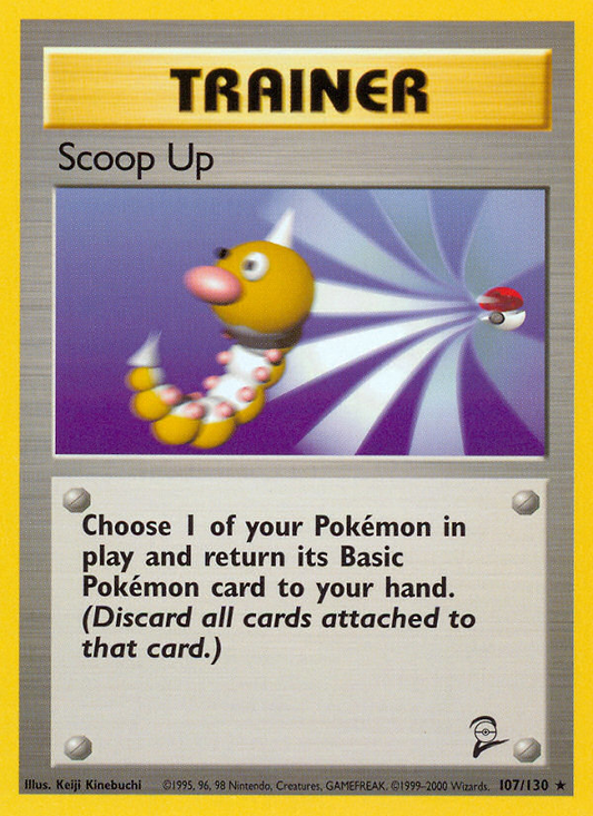 Scoop Up 107/130 Rare | Base Set 2 | Pokemon Card
