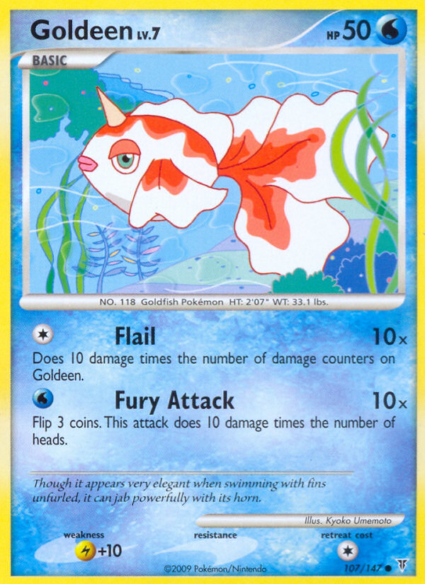 Goldeen 107/147 Common | Supreme Victors | Pokemon Card