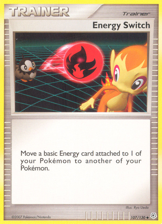 Energy Switch 107/130 Uncommon | Diamond & Pearl | Pokemon Card