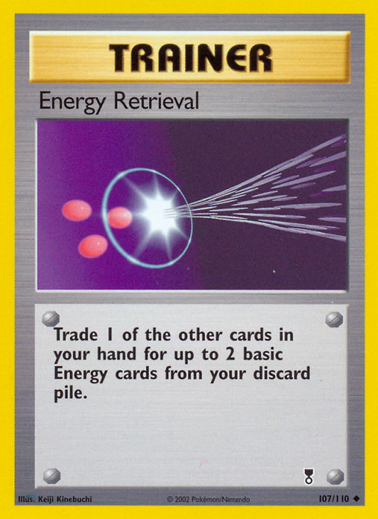 Energy Retrieval 107/110 Uncommon | Legendary Collection | Pokemon Card