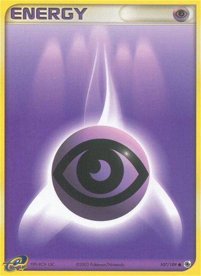 Psychic Energy 107/109 Common | Ruby & Sapphire | Pokemon Card