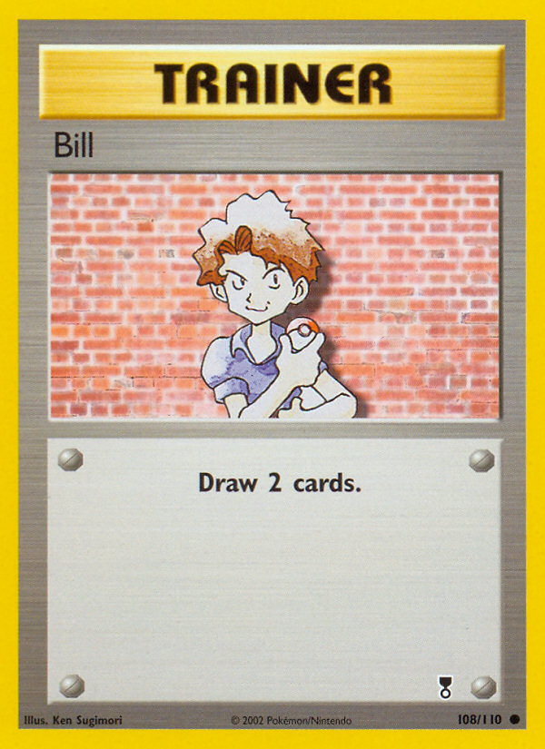 Bill 108/110 Common | Legendary Collection | Pokemon Card