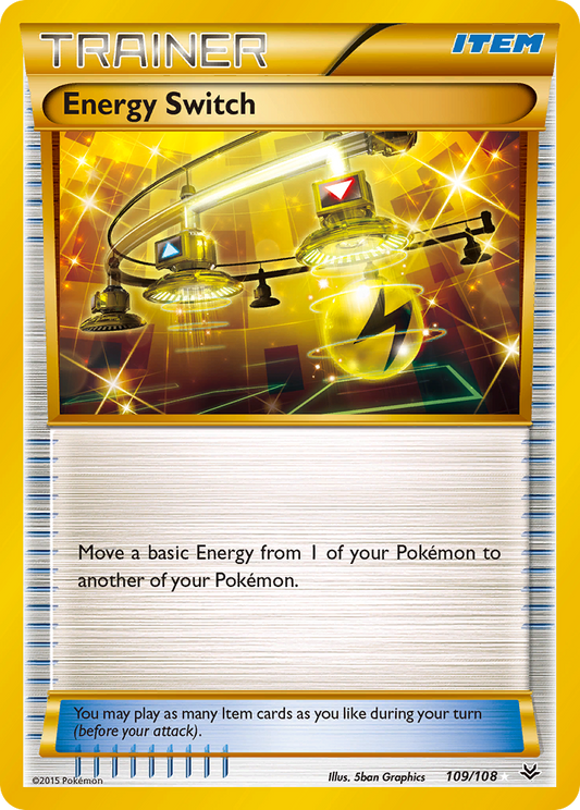 Energy Switch 109/108 Rare Secret | Roaring Skies | Pokemon Card