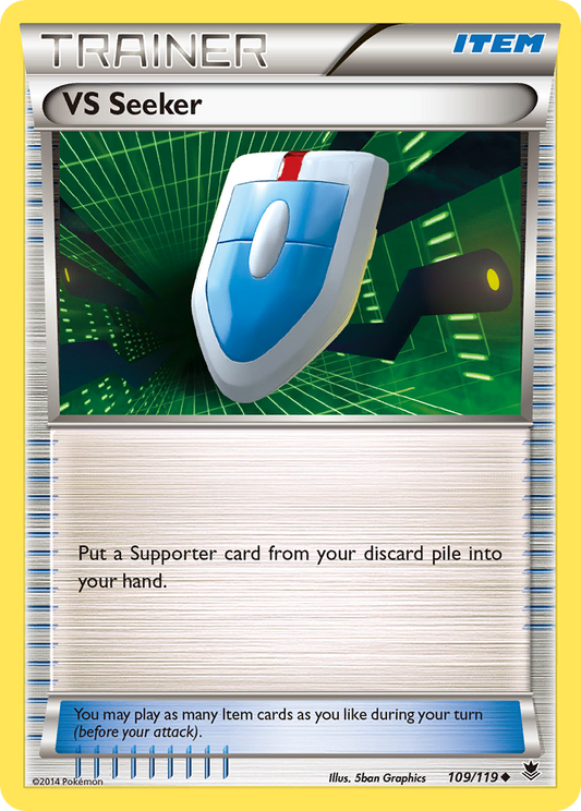 VS Seeker 109/119 Uncommon | Phantom Forces | Pokemon Card