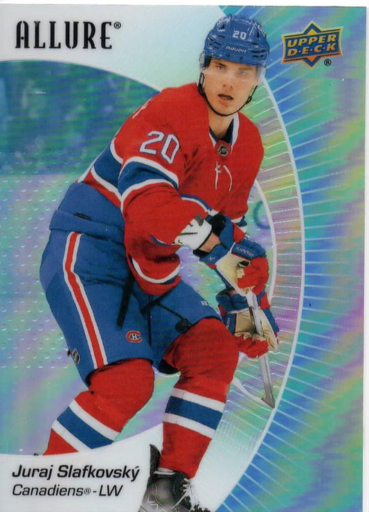 Juraj Slafkovsky #10 Montreal Canadiens | 2023-24 Upper Deck Allure | NHL Trading Card