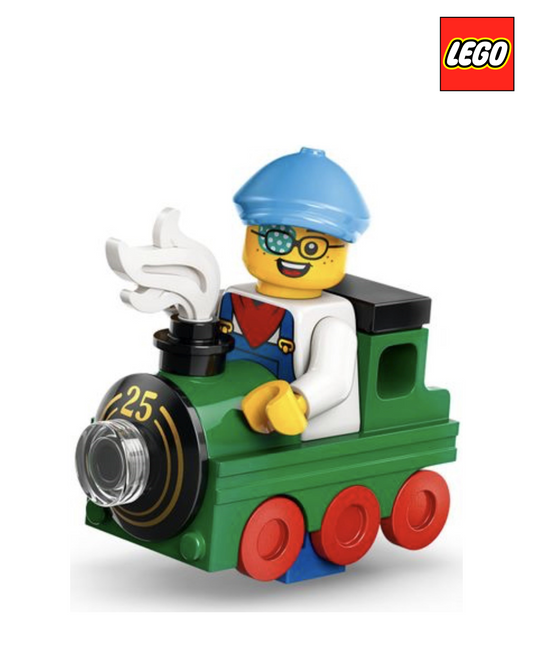 Train Kid - Series 25  | LEGO Minifigure | NEW CMF