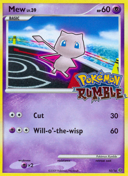 Mew 10/16  | Pokémon Rumble | Pokemon Card