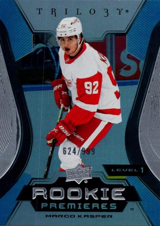 Marco Kasper #110 Detroit Red Wings | 2023-24 Upper Deck Trilogy | NHL Trading Card