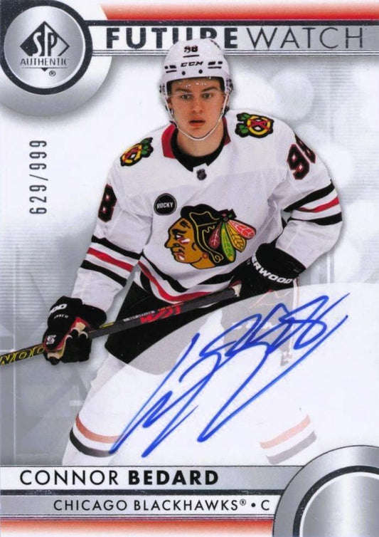 Connor Bedard #110 Chicago Blackhawks | 2023-24 SP Authentic | NHL Trading Card
