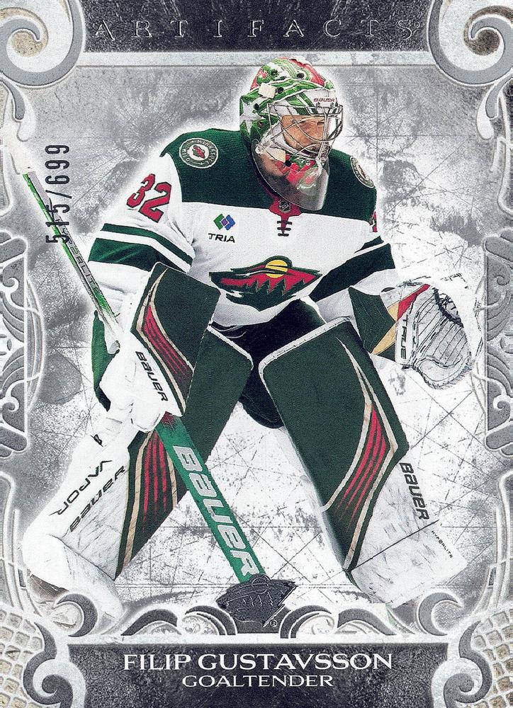 Filip Gustavsson #110 Minnesota Wild | 2024-25 Upper Deck Artifacts | NHL Trading Card
