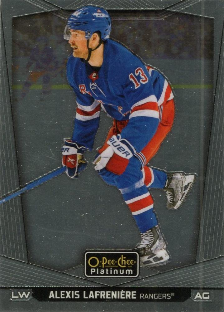 Alexis Lafreniere #110 New York Rangers | 2024-25 O-Pee-Chee Platinum | NHL Trading Card