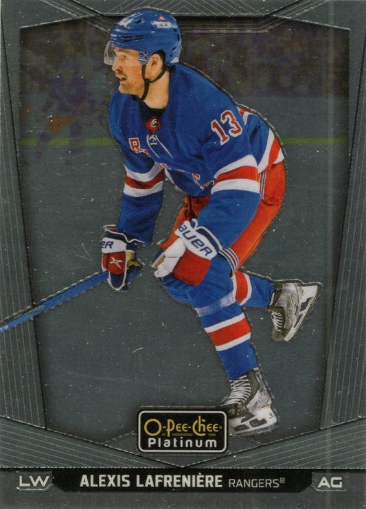 Alexis Lafreniere #110 New York Rangers | 2024-25 O-Pee-Chee Platinum | NHL Trading Card