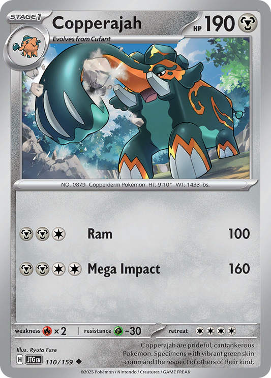 Copperajah 110/159 Uncommon | Journey Together | Pokemon Card