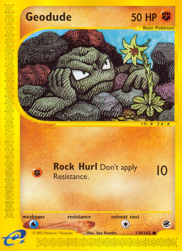 Geodude 110/165 Common | Expedition Base Set | Pokemon Card