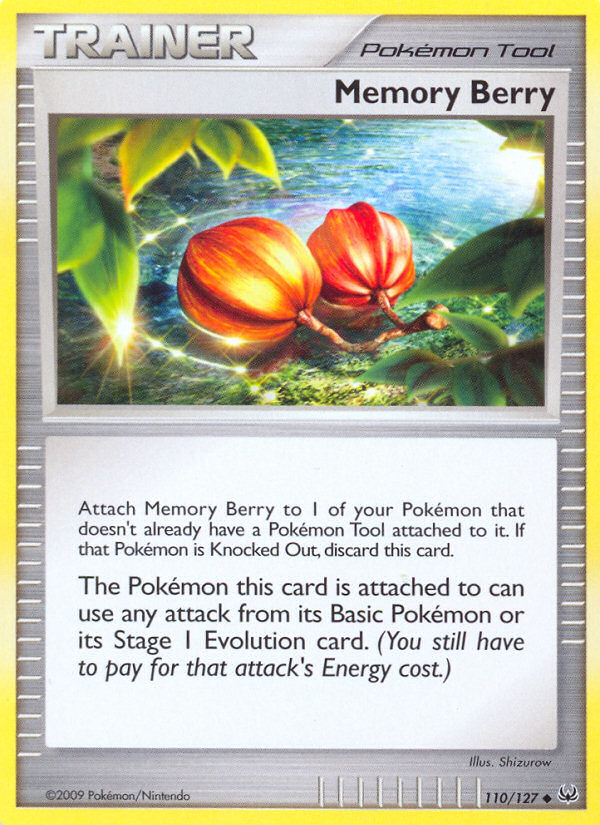 Memory Berry 110/127 Uncommon | Platinum | Pokemon Card