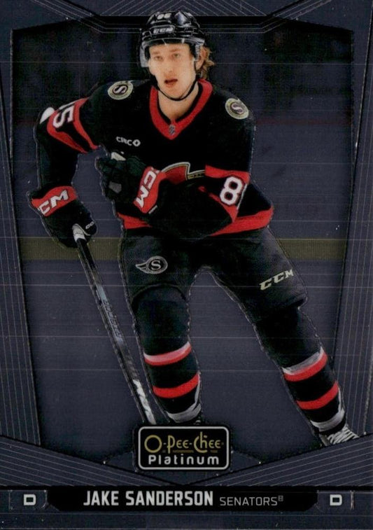 Jake Sanderson #111 Ottawa Senators | 2024-25 O-Pee-Chee Platinum | NHL Trading Card