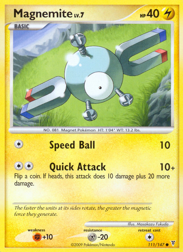 Magnemite 111/147 Common | Supreme Victors | Pokemon Card