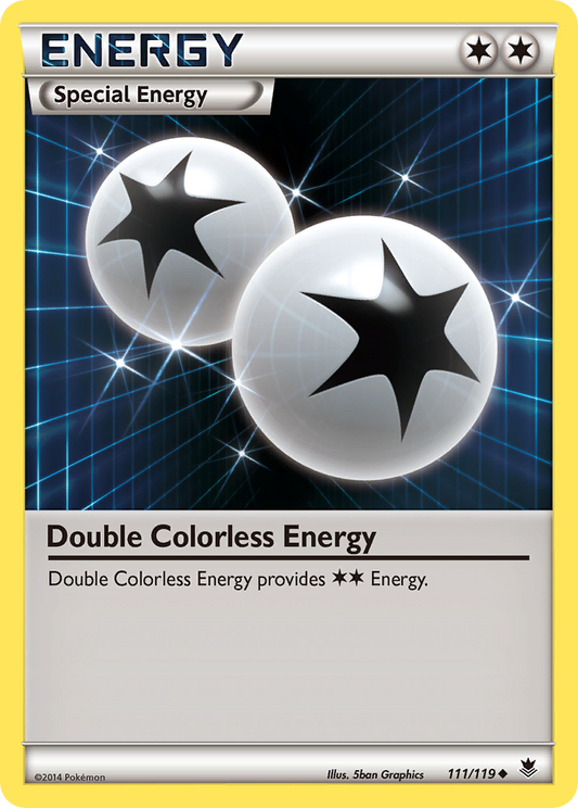 Double Colorless Energy 111/119 Uncommon | Phantom Forces | Pokemon Card