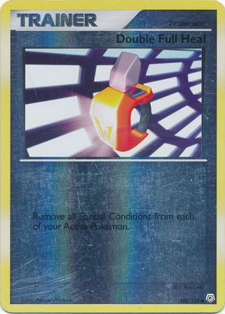Double Full Heal 105/130 Reverse Holo | Diamond & Pearl | Pokemon Card