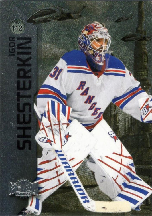 Igor Shesterkin #112 New York Rangers | 2023-24 SkyBox Metal Universe | NHL Trading Card