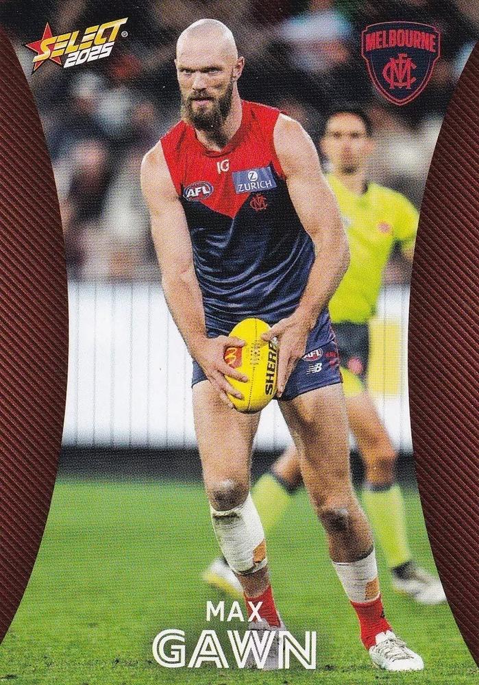 Max Gawn #112 Melbourne Demons | 2025 Select AFL Footy Stars | Trading Card