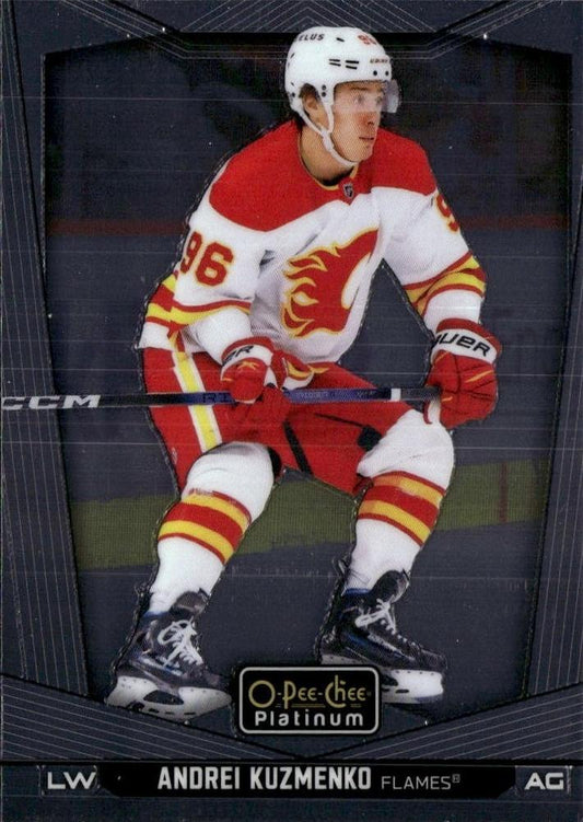 Andrei Kuzmenko #112 Calgary Flames | 2024-25 O-Pee-Chee Platinum | NHL Trading Card
