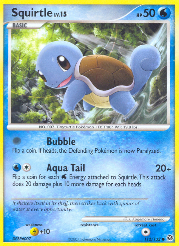 Squirtle 112/132 Common | Secret Wonders | Pokemon Card