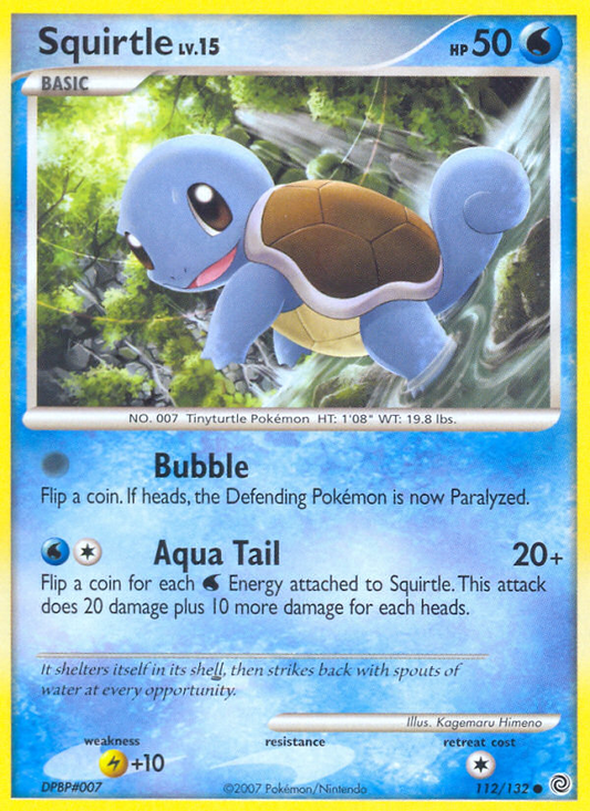 Squirtle 112/132 Common | Secret Wonders | Pokemon Card