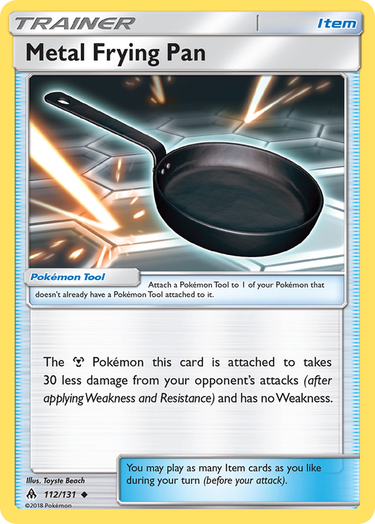 Metal Frying Pan 112/131 Uncommon | Forbidden Light | Pokemon Card