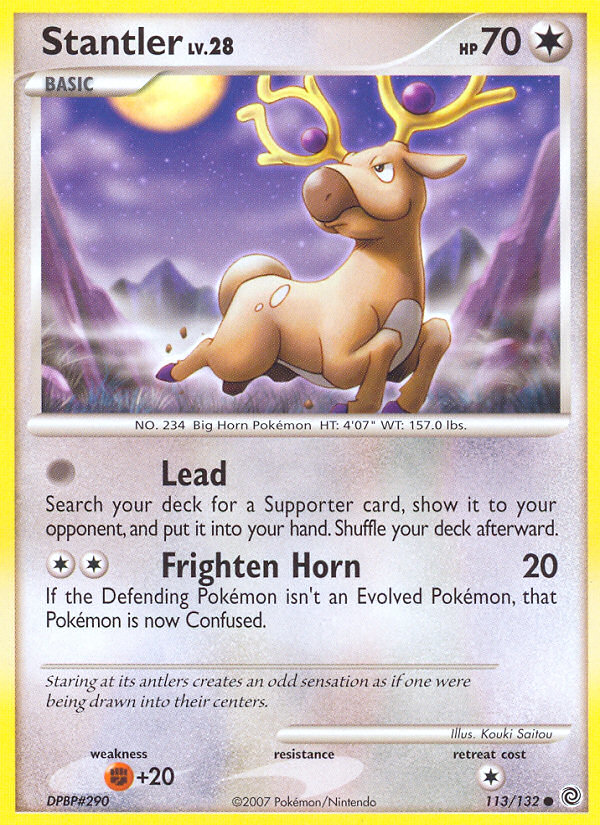 Stantler 113/132 Common | Secret Wonders | Pokemon Card