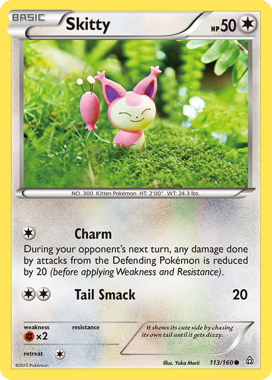 Skitty 113/160 Common | Primal Clash | Pokemon Card