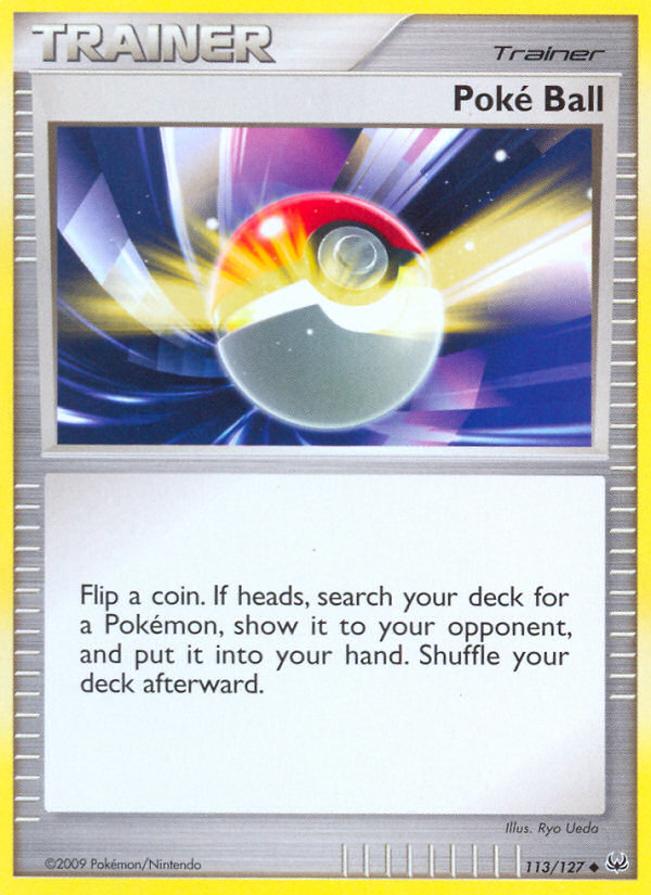 Poké Ball 113/127 Uncommon | Platinum | Pokemon Card
