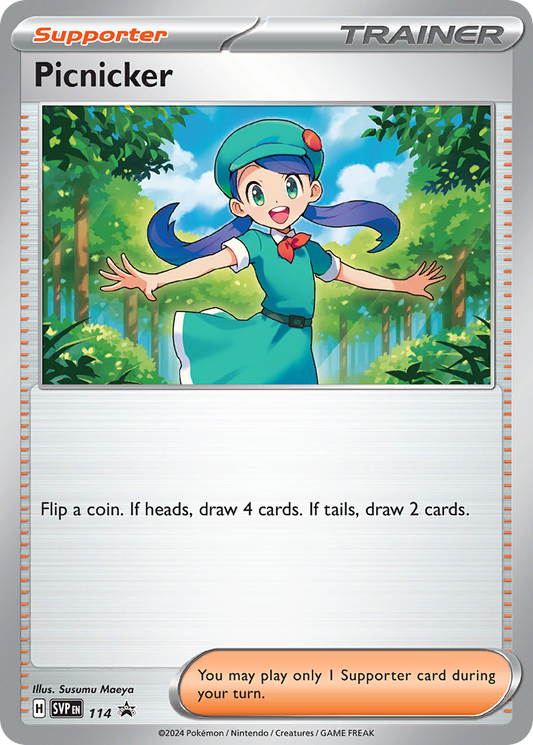 Picnicker #114 Promo | Scarlet & Violet Black Star Promos | Pokemon Card