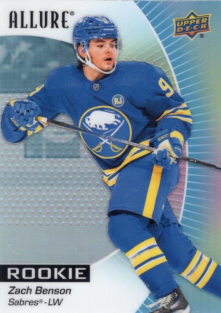 Zach Benson #115 Buffalo Sabres | 2023-24 Upper Deck Allure | NHL Trading Card