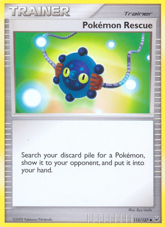 Pokémon Rescue 115/127 Uncommon | Platinum | Pokemon Card