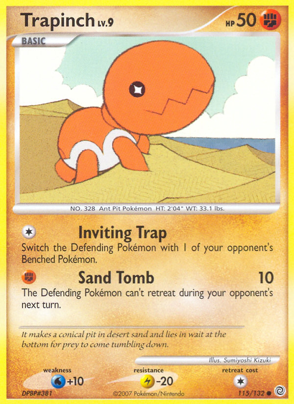 Trapinch 115/132 Common | Secret Wonders | Pokemon Card