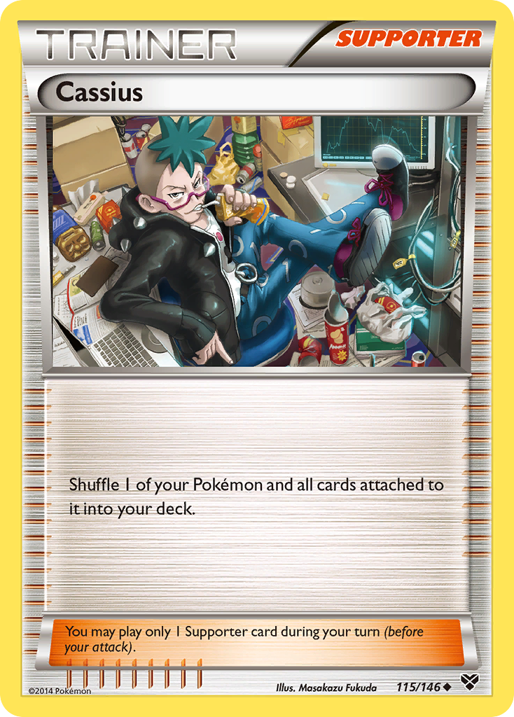 Cassius 115/146 Uncommon | XY | Pokemon Card