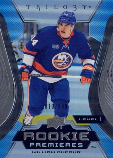 William Dufour #116 New York Islanders | 2023-24 Upper Deck Trilogy | NHL Trading Card