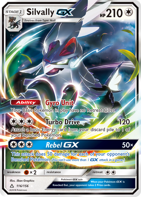Silvally-GX 116/156 Rare Holo GX | Ultra Prism | Pokemon Card
