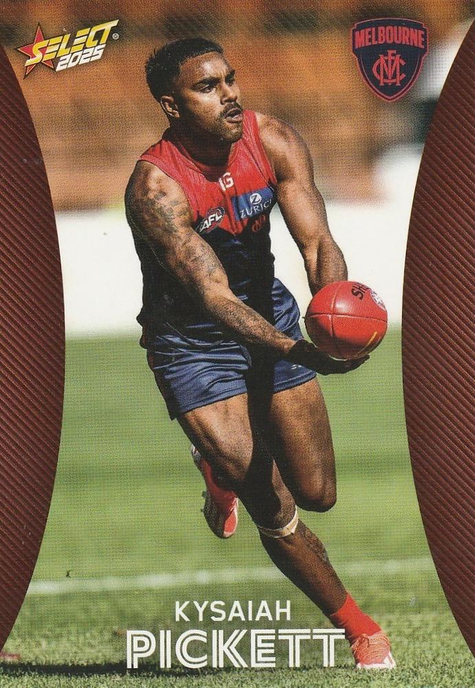 Kysaiah Pickett #117 Melbourne Demons | 2025 Select AFL Footy Stars | Trading Card