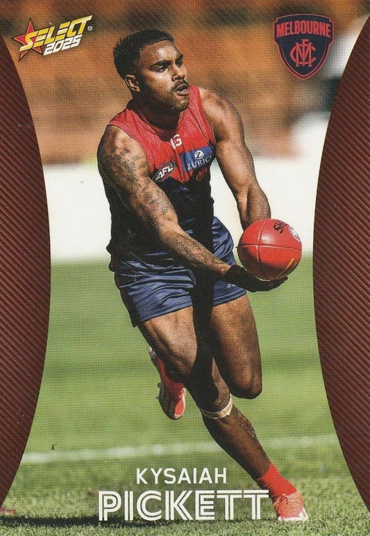 Kysaiah Pickett #117 Melbourne Demons | 2025 Select AFL Footy Stars | Trading Card