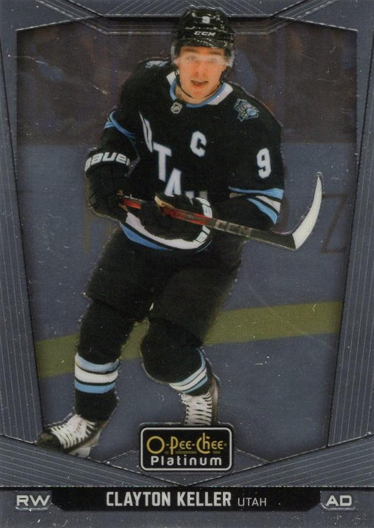 Clayton Keller #117 Utah Hockey Club | 2024-25 O-Pee-Chee Platinum | NHL Trading Card